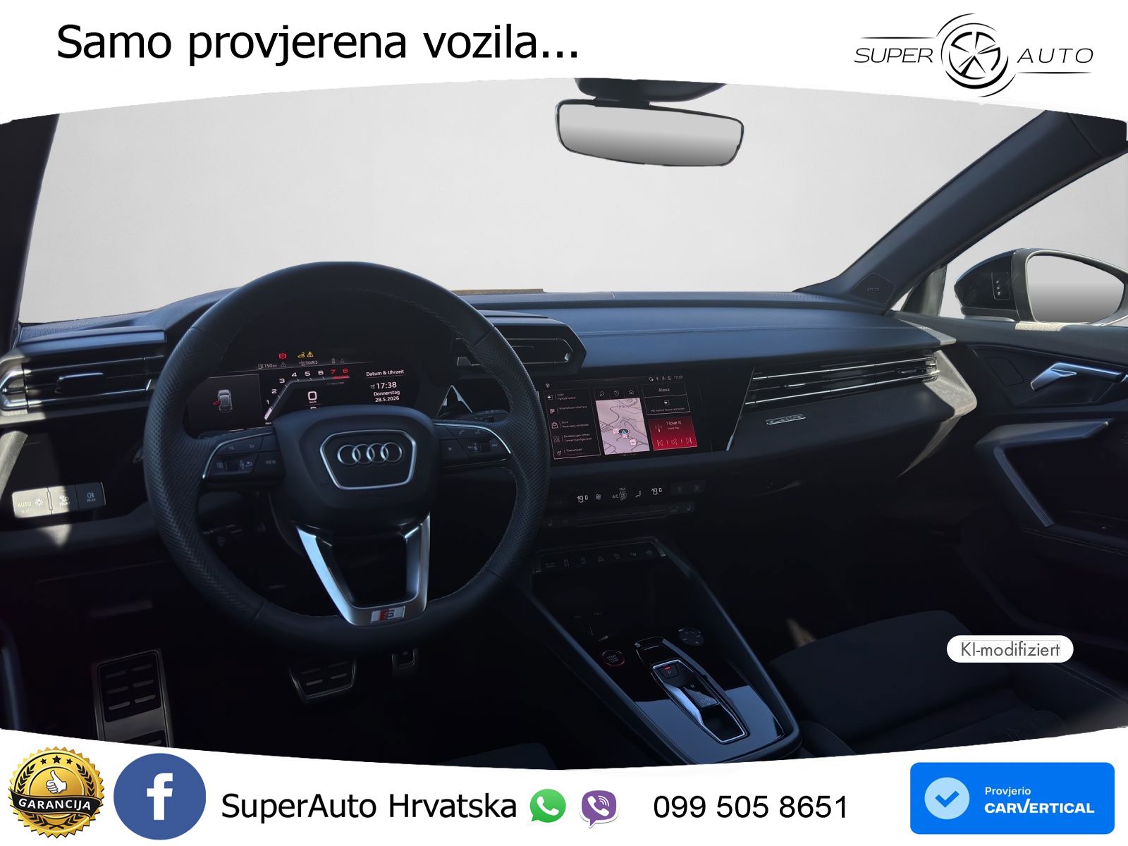 Audi S3 2.0 TFSI (333 KS) quattro S tronic MATRIX+GR SJED+KAM