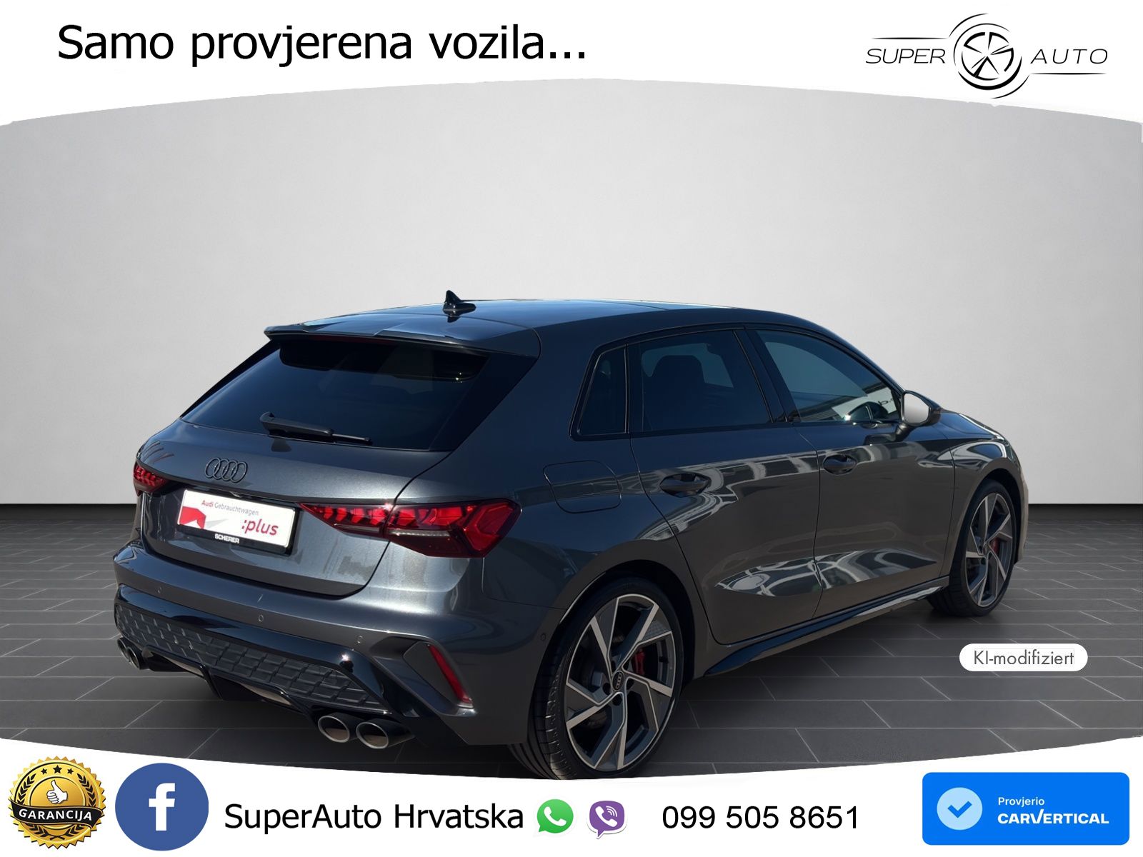 Audi S3 2.0 TFSI (333 KS) quattro S tronic MATRIX+GR SJED+KAM