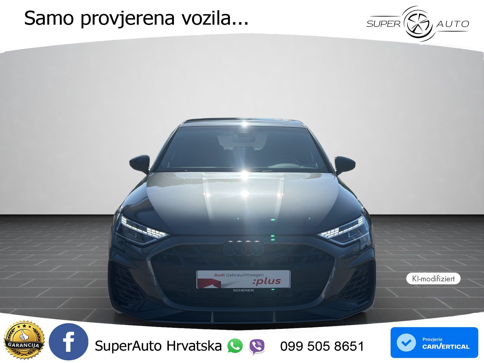 Audi S3 2.0 TFSI (333 KS) quattro S tronic MATRIX+GR SJED+KAM