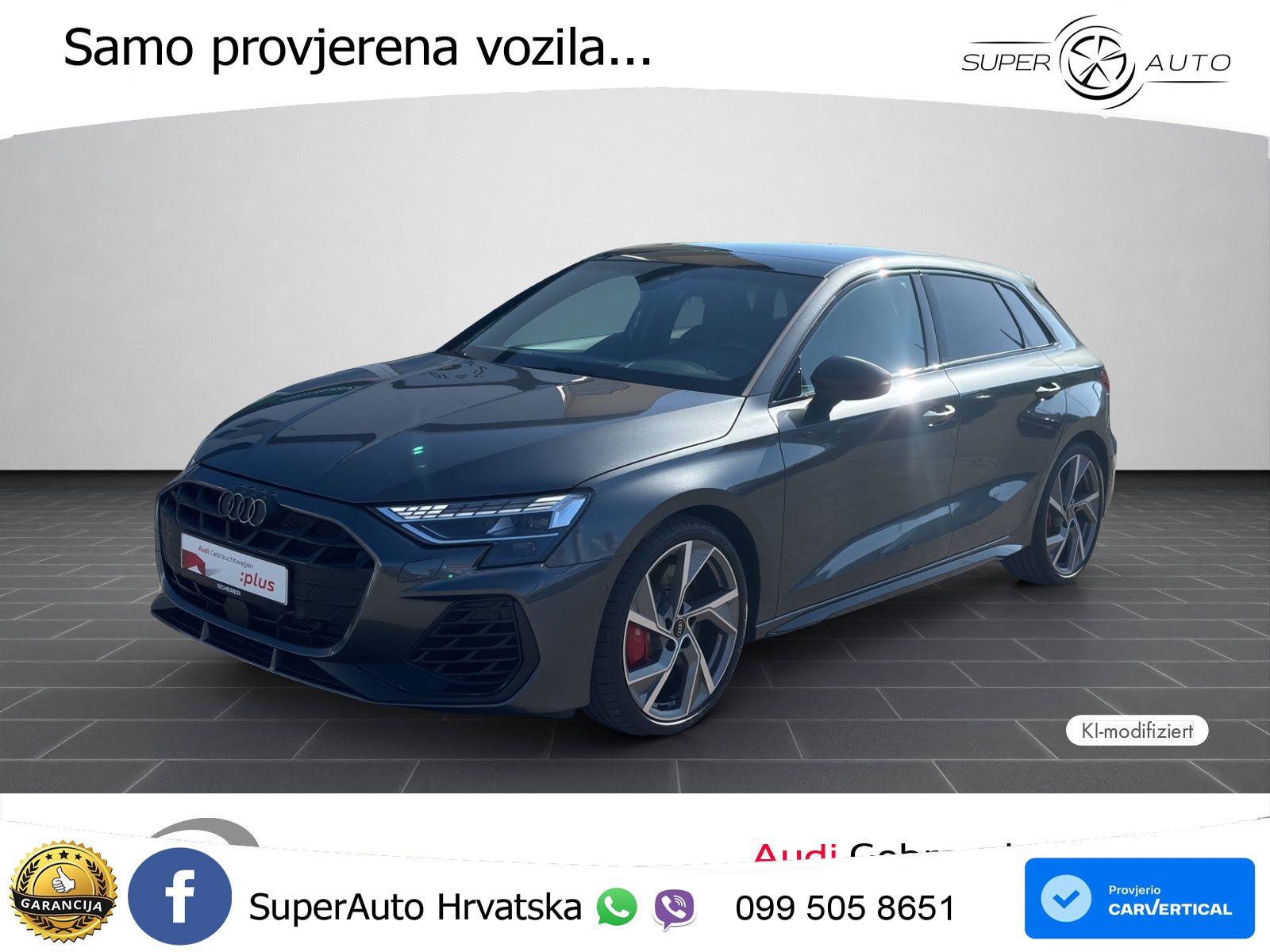 Audi S3 2.0 TFSI (333 KS) quattro S tronic MATRIX+GR SJED+KAM