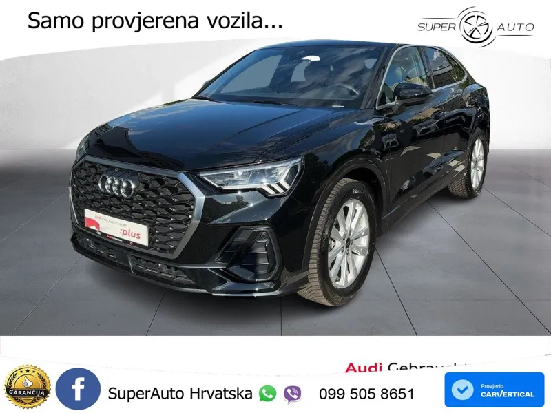 Audi Q3 Sportback 35 TFSI (150 KS) S tronic LED+GR SJED+ACC
