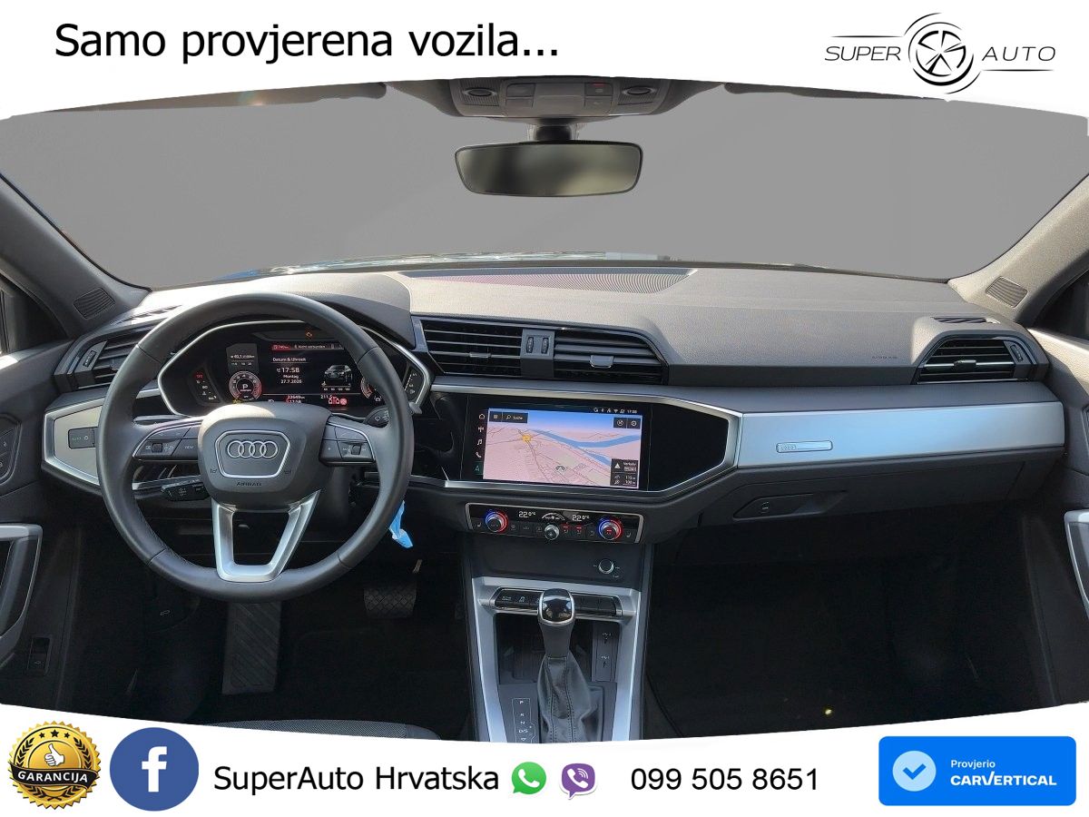 Audi Q3 Sportback 35 TFSI (150 KS) S tronic LED+GR SJED+ACC