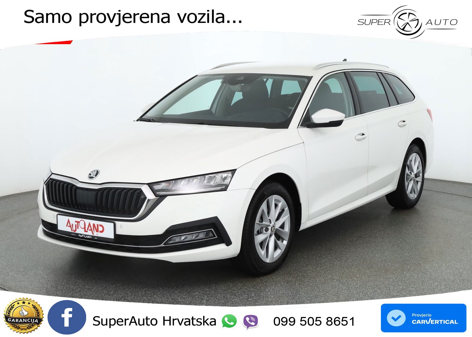 Škoda Octavia Combi 2.0 TDI (116 KS) LED+GR SJED+ACC