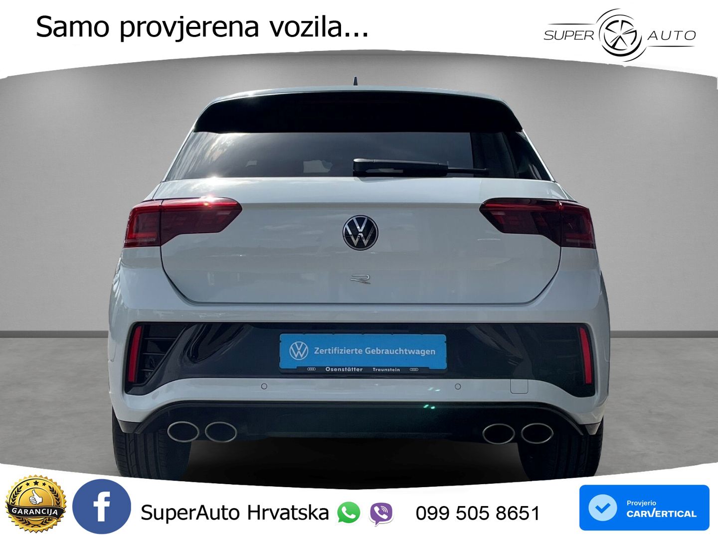 Volkswagen T-Roc I R 2.0 TSI (300 KS) OPF 4M DSG LED+GR SJED+ACC