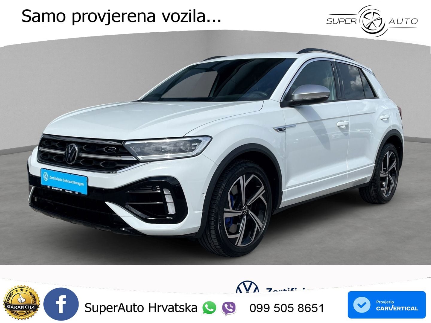 Volkswagen T-Roc I R 2.0 TSI (300 KS) OPF 4M DSG LED+GR SJED+ACC