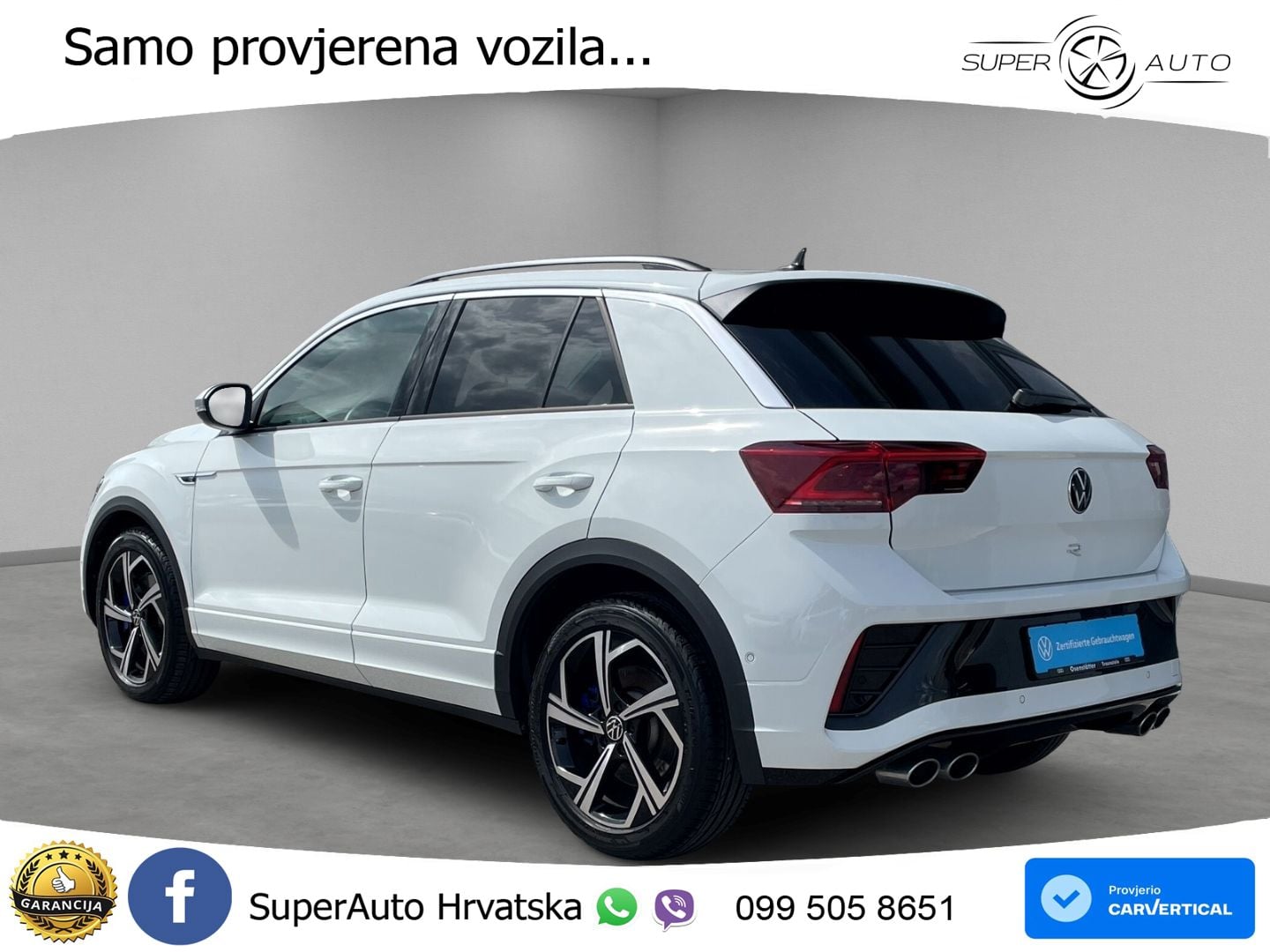 Volkswagen T-Roc I R 2.0 TSI (300 KS) OPF 4M DSG LED+GR SJED+ACC