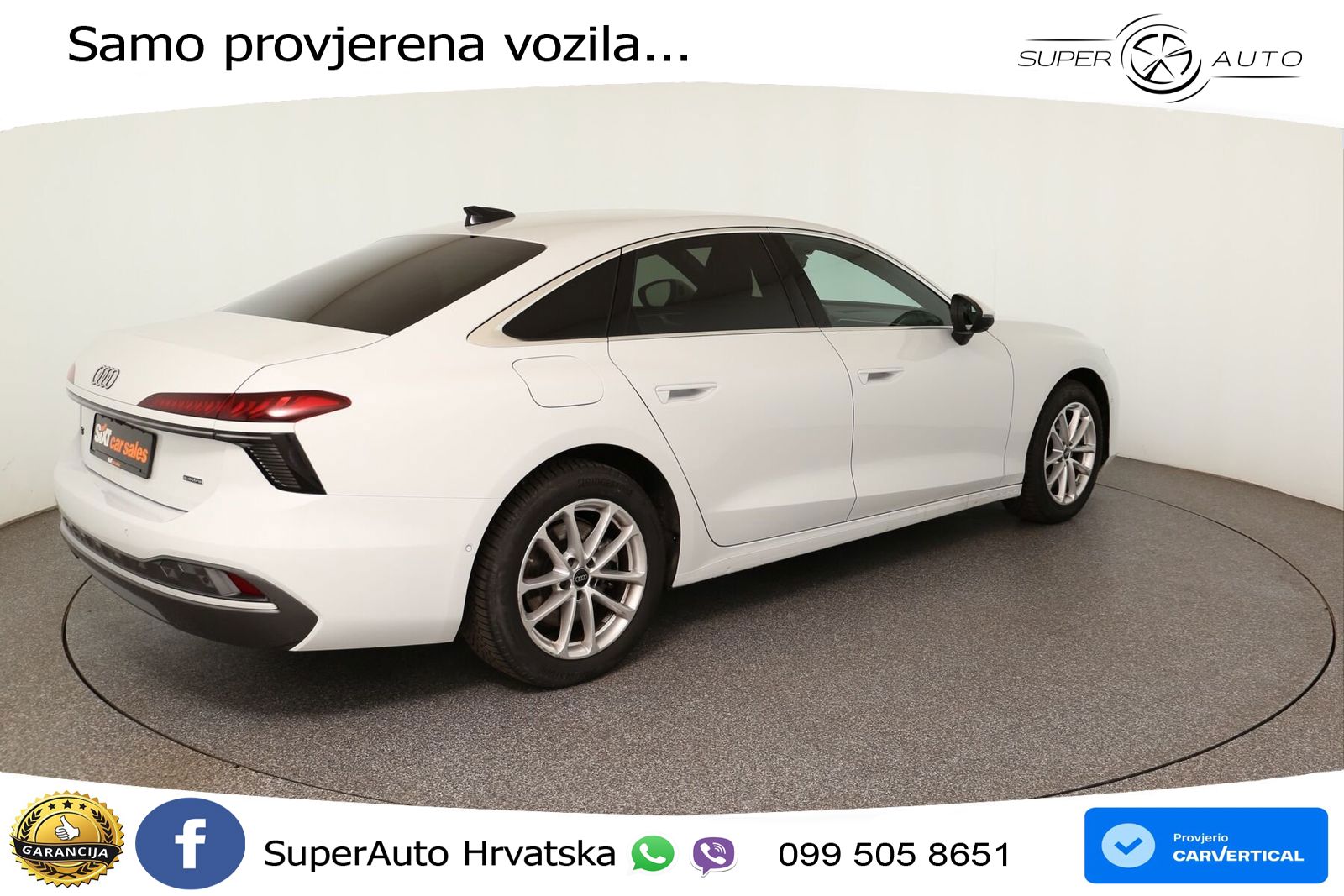 Audi A6 2.0 TDI (204 KS) quattro S tronic LED+GR SJED+ACC