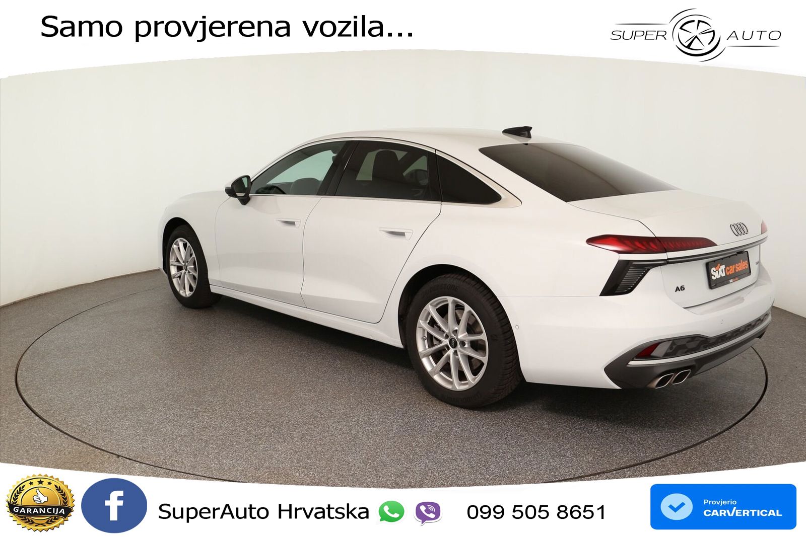 Audi A6 2.0 TDI (204 KS) quattro S tronic LED+GR SJED+ACC