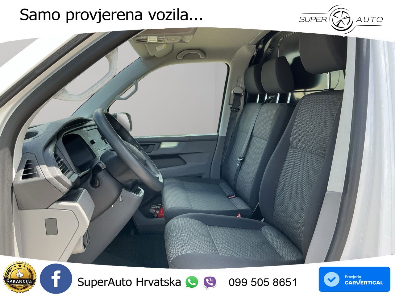 Volkswagen T6.1 Transporter 2.0 TDI Kasten AHK, KLIMA, PDC 110 KS