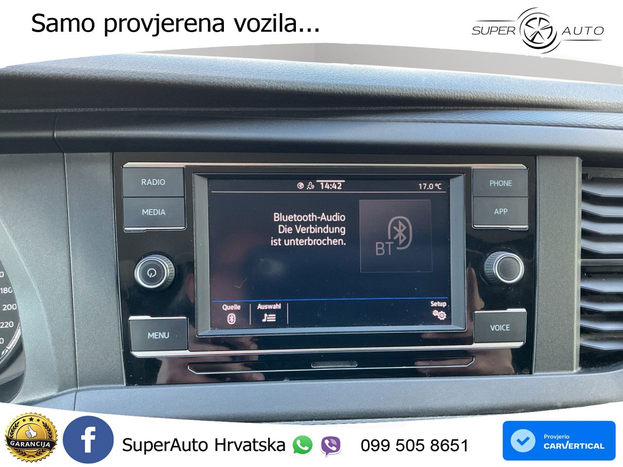 Volkswagen T6.1 Transporter 2.0 TDI Kasten AHK, KLIMA, PDC 110 KS