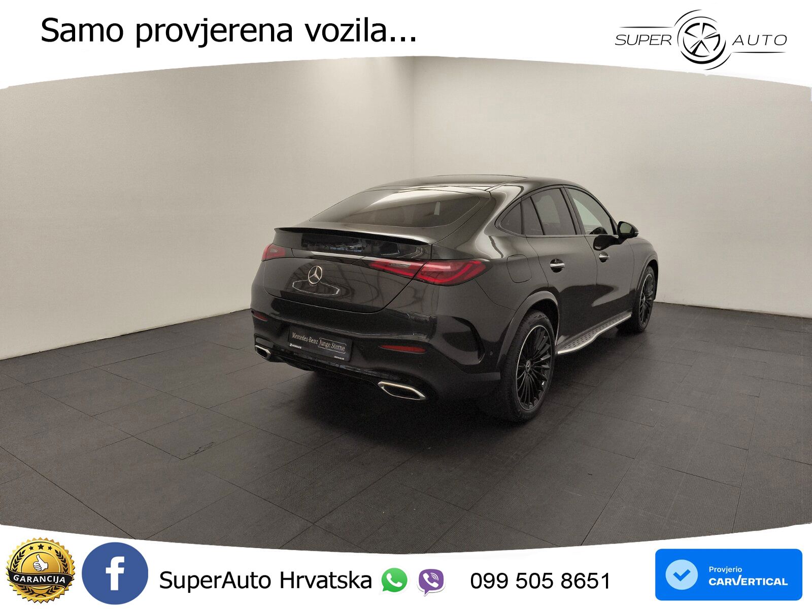 Mercedes GLC Coupe 220d (197 KS) 4MATIC 9G-TRONIC AMG ACC+HEAD+GR SJED+360+PANO