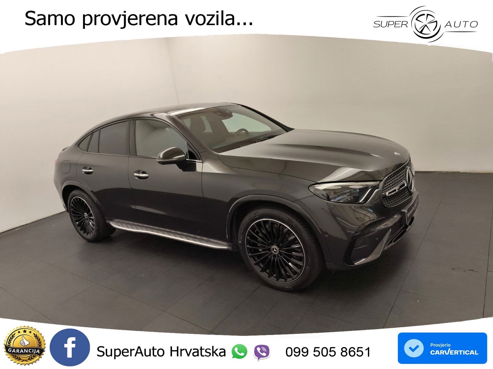 Mercedes GLC Coupe 220d (197 KS) 4MATIC 9G-TRONIC AMG ACC+HEAD+GR SJED+360+PANO