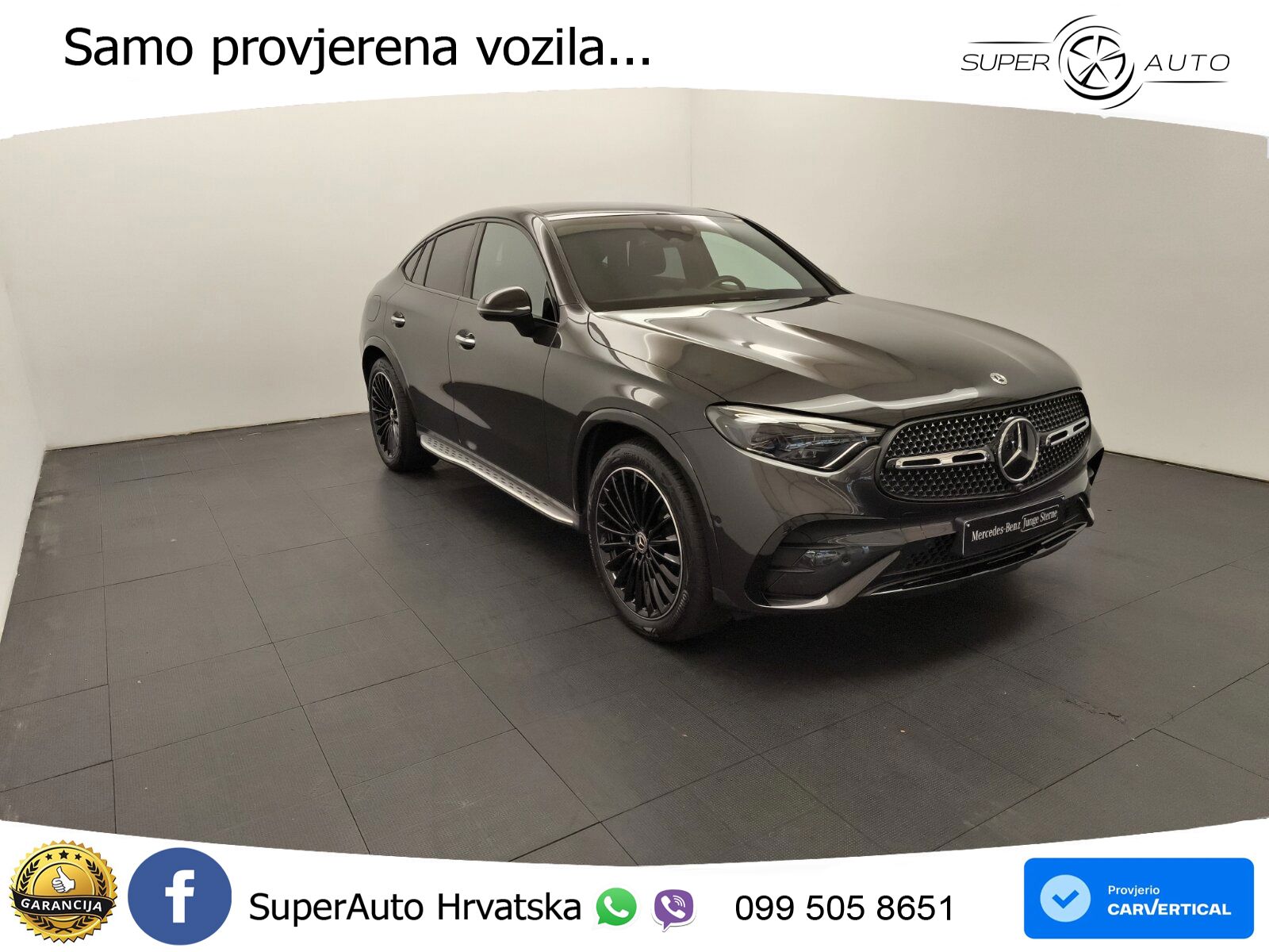 Mercedes GLC Coupe 220d (197 KS) 4MATIC 9G-TRONIC AMG ACC+HEAD+GR SJED+360+PANO