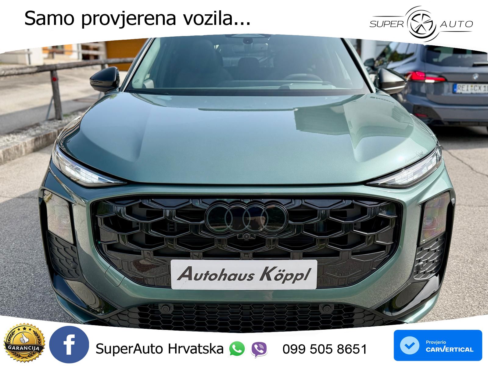 Audi Q3 2.0 TFSI (204 KS) quattro S tronic S line LED+GR SJED+ACC