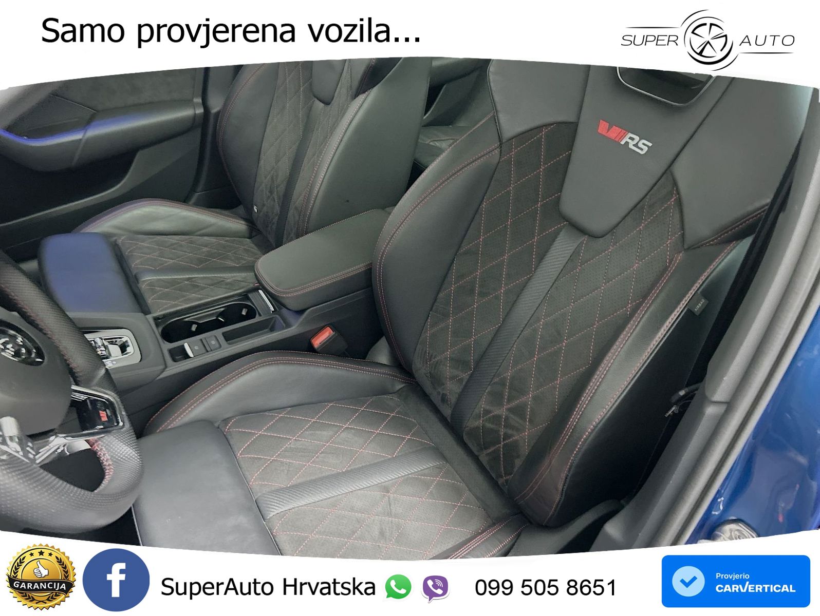 Škoda Octavia Combi RS 2.0 TDI (200 KS) 4x4 DSG LED+GR SJED+ACC