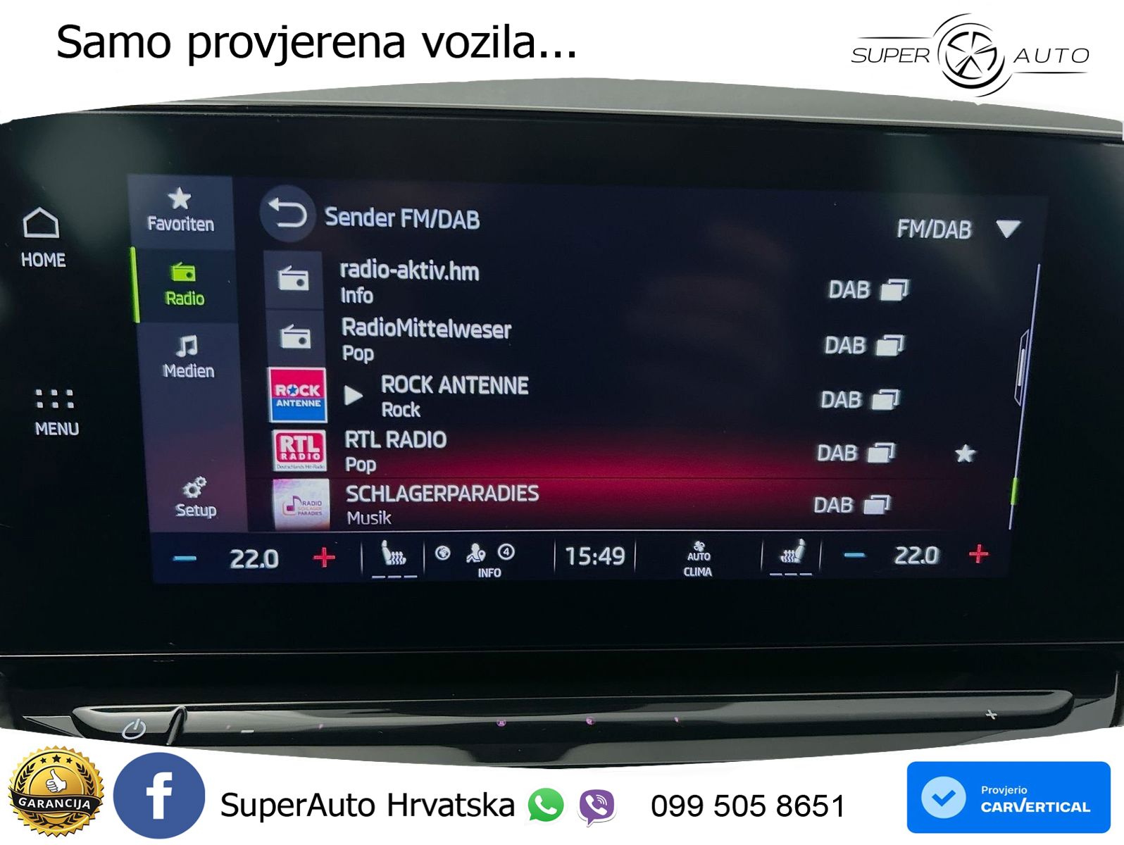 Škoda Octavia Combi RS 2.0 TDI (200 KS) 4x4 DSG LED+GR SJED+ACC