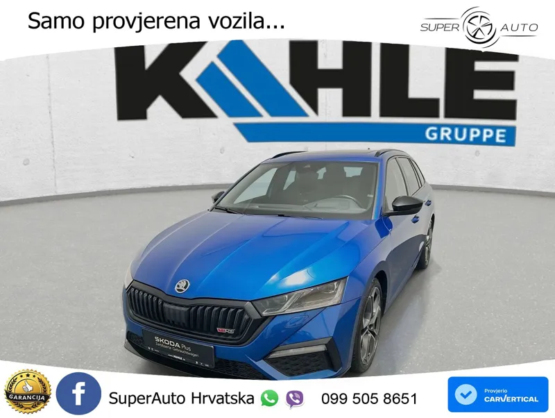 Škoda Octavia Combi RS 2.0 TDI (200 KS) 4x4 DSG LED+GR SJED+ACC