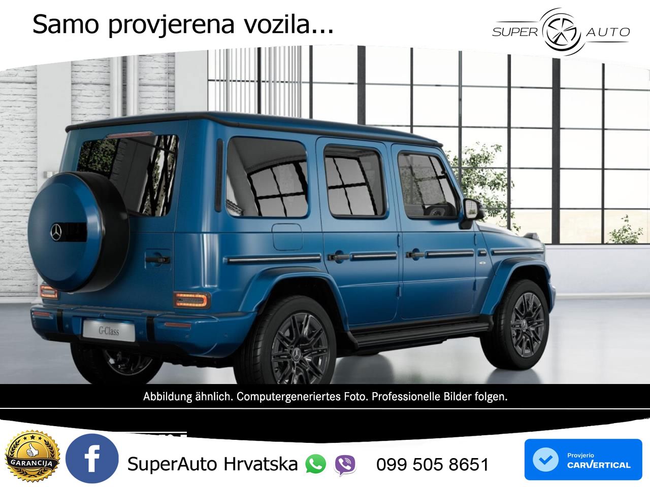 Mercedes G 580 EQ Long 116 kWh (587 KS) 4MATIC AMG LED+ACC