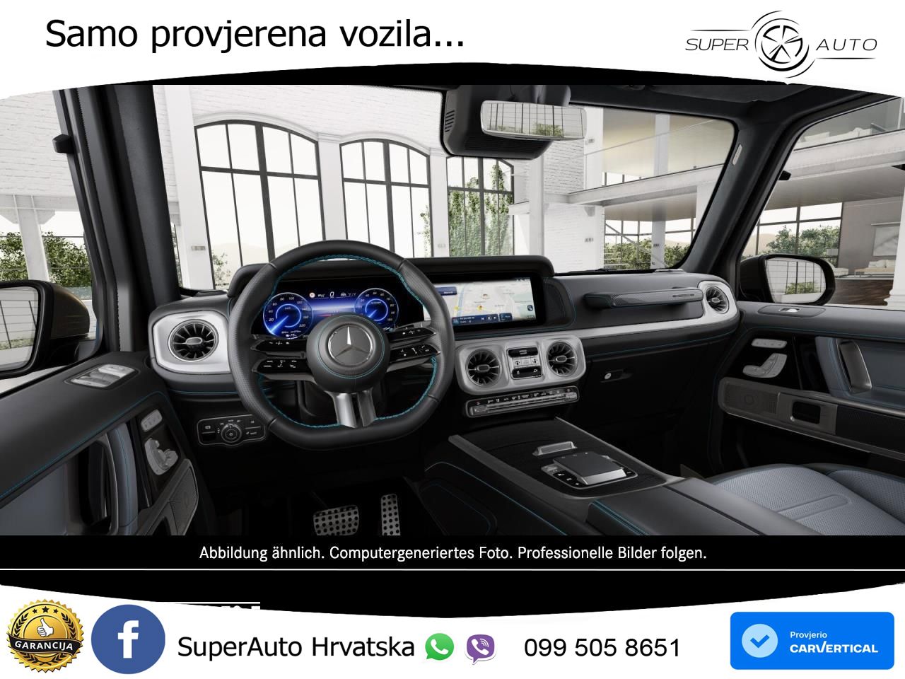 Mercedes G 580 EQ Long 116 kWh (587 KS) 4MATIC AMG LED+ACC