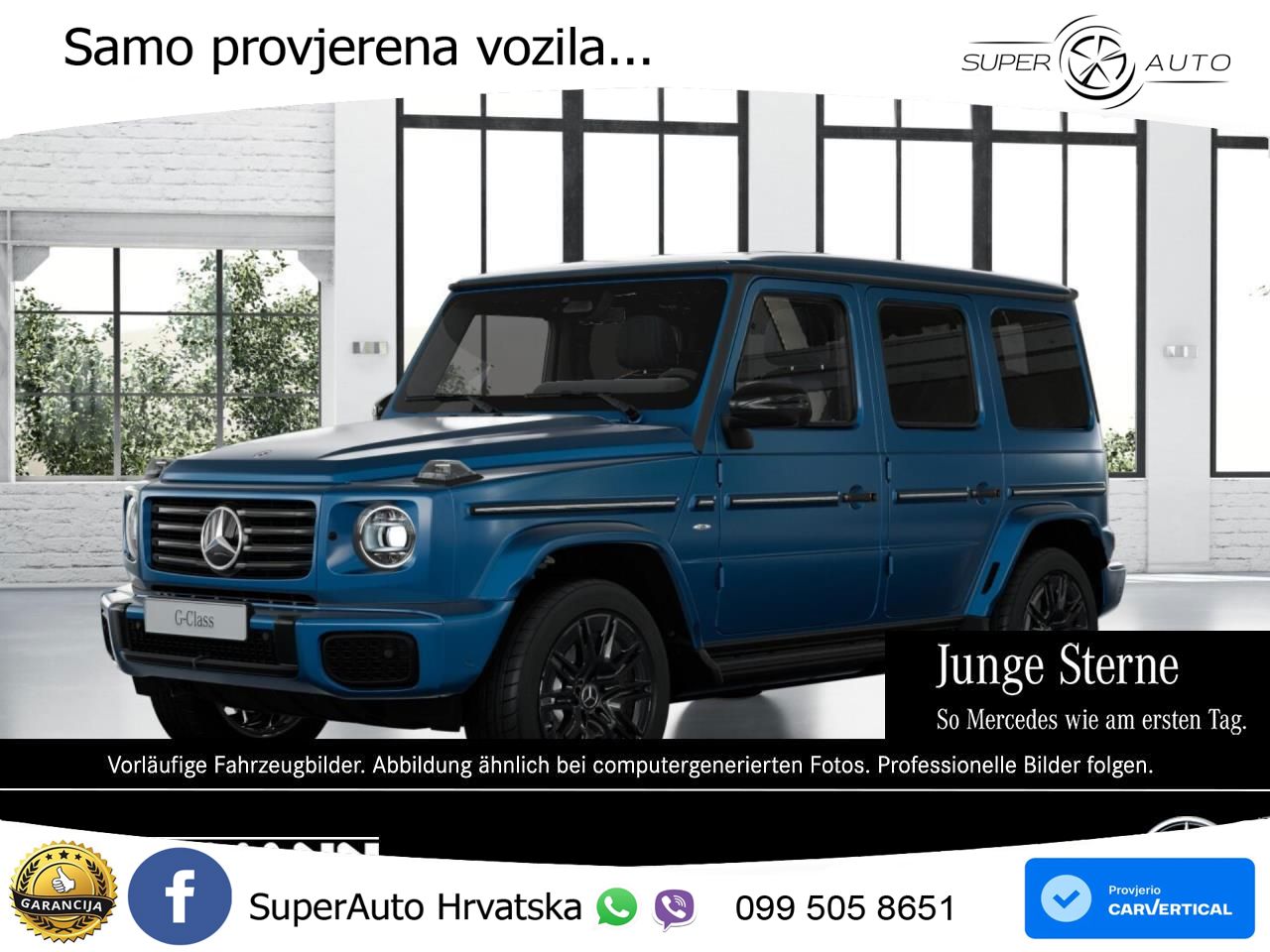 Mercedes G 580 EQ Long 116 kWh (587 KS) 4MATIC AMG LED+ACC