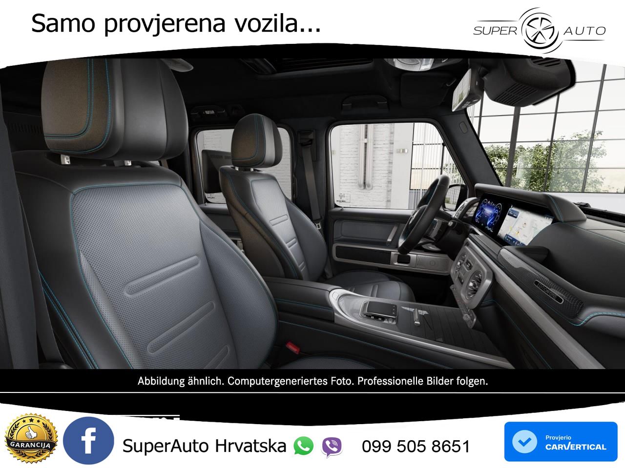 Mercedes G 580 EQ Long 116 kWh (587 KS) 4MATIC AMG LED+ACC