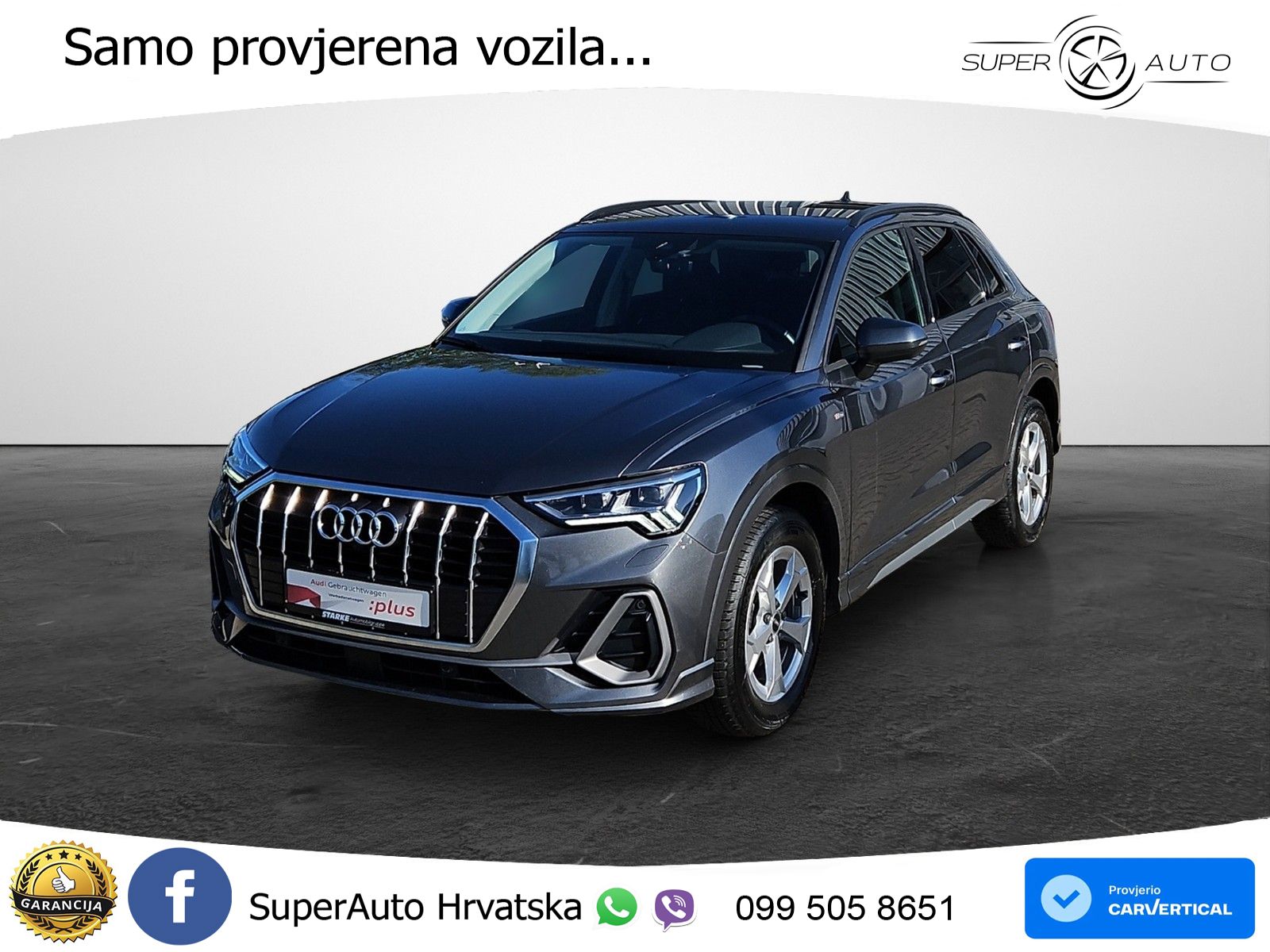 Audi Q3 35 TFSI (150 KS) S tronic S line MATRIX+GR SJED+KAM