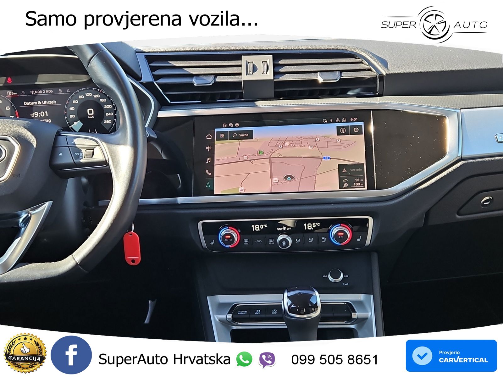 Audi Q3 35 TFSI (150 KS) S tronic S line MATRIX+GR SJED+KAM