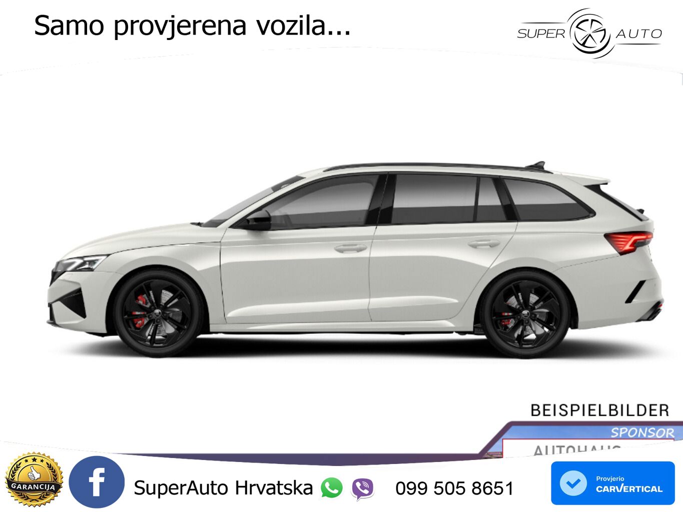 Škoda Octavia Combi RS 2.0 TSI (265 KS) DSG MATRIX+GR SJED+KAM