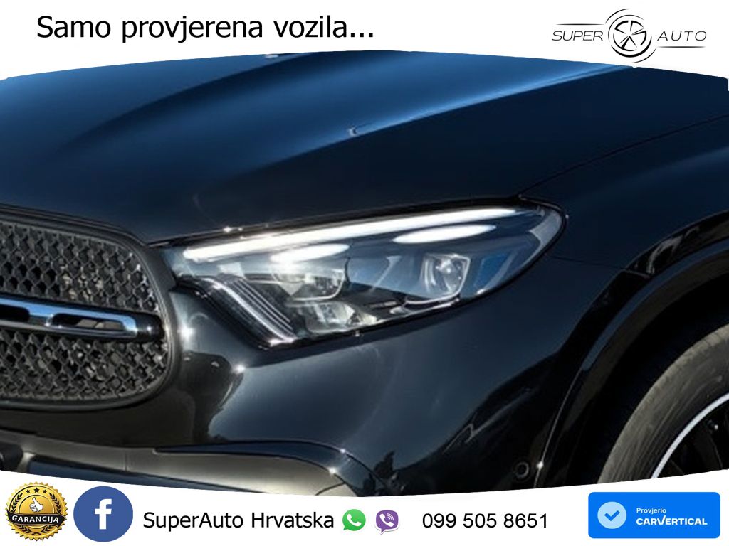 Mercedes GLC 450d (367 KS) 4MATIC 9G-TRONIC AMG ZRAČNI+ACC+GR SJED+360+PANO