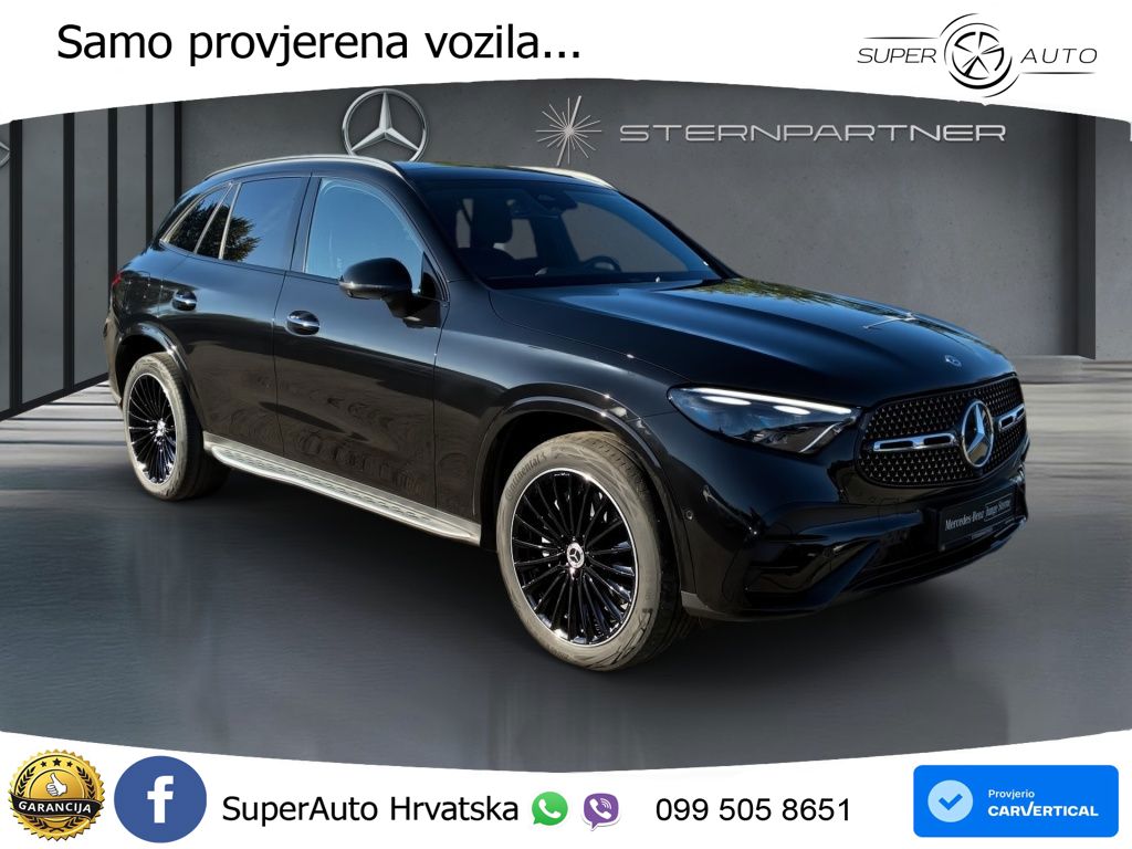 Mercedes GLC 450d (367 KS) 4MATIC 9G-TRONIC AMG ZRAČNI+ACC+GR SJED+360+PANO