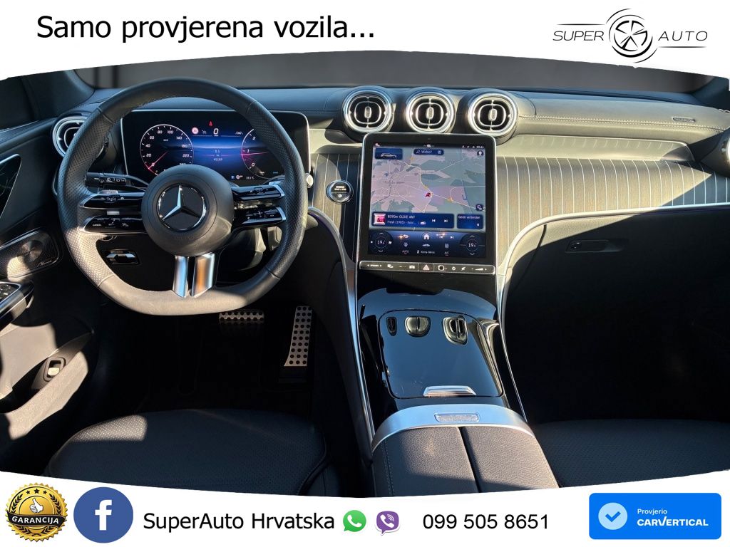 Mercedes GLC 450d (367 KS) 4MATIC 9G-TRONIC AMG ZRAČNI+ACC+GR SJED+360+PANO