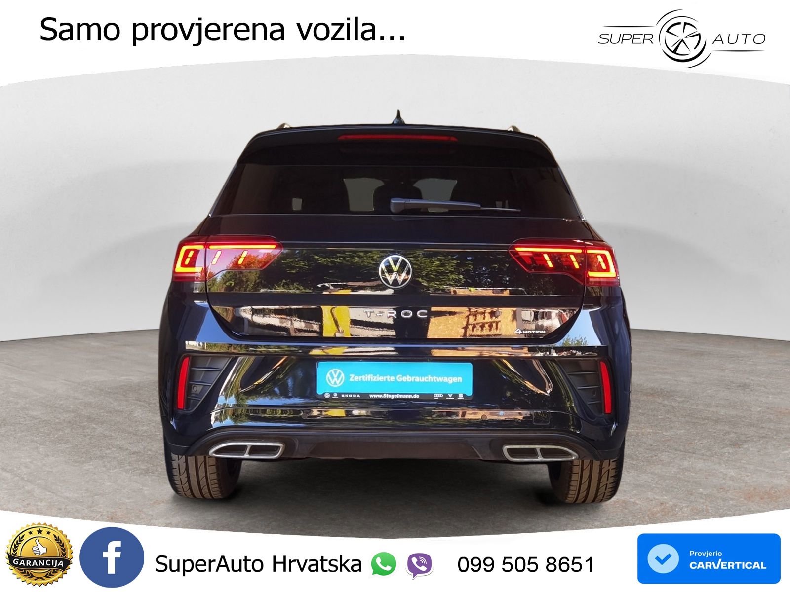 Volkswagen T-Roc I 2.0 TDI (150 KS) DSG LED+GR SJED+ACC