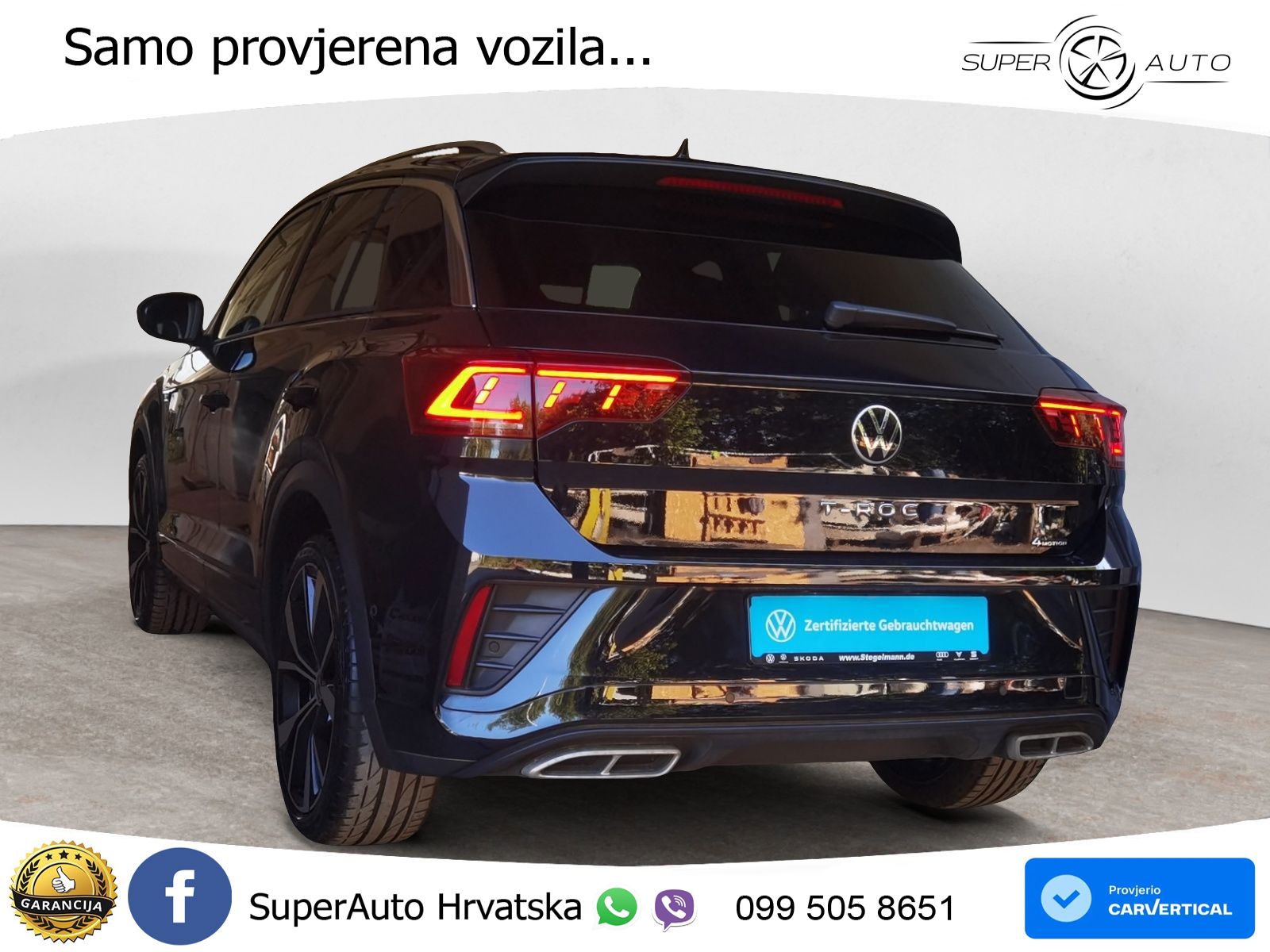 Volkswagen T-Roc I 2.0 TDI (150 KS) DSG LED+GR SJED+ACC