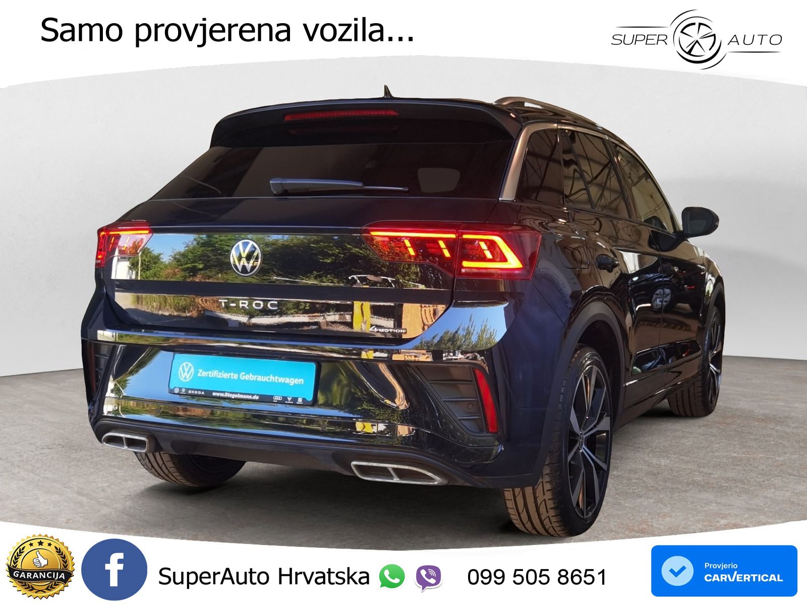 Volkswagen T-Roc I 2.0 TDI (150 KS) DSG LED+GR SJED+ACC