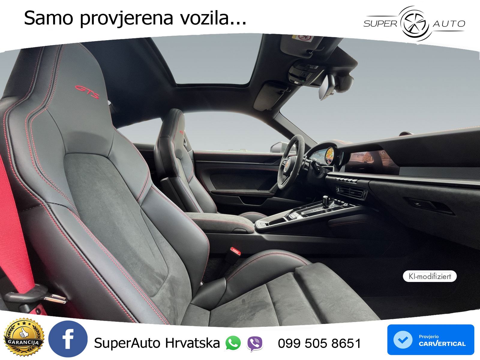 Porsche 911 Carrera GTS 3.0 (480 KS) PDK MATRIX+GR SJED+KAM