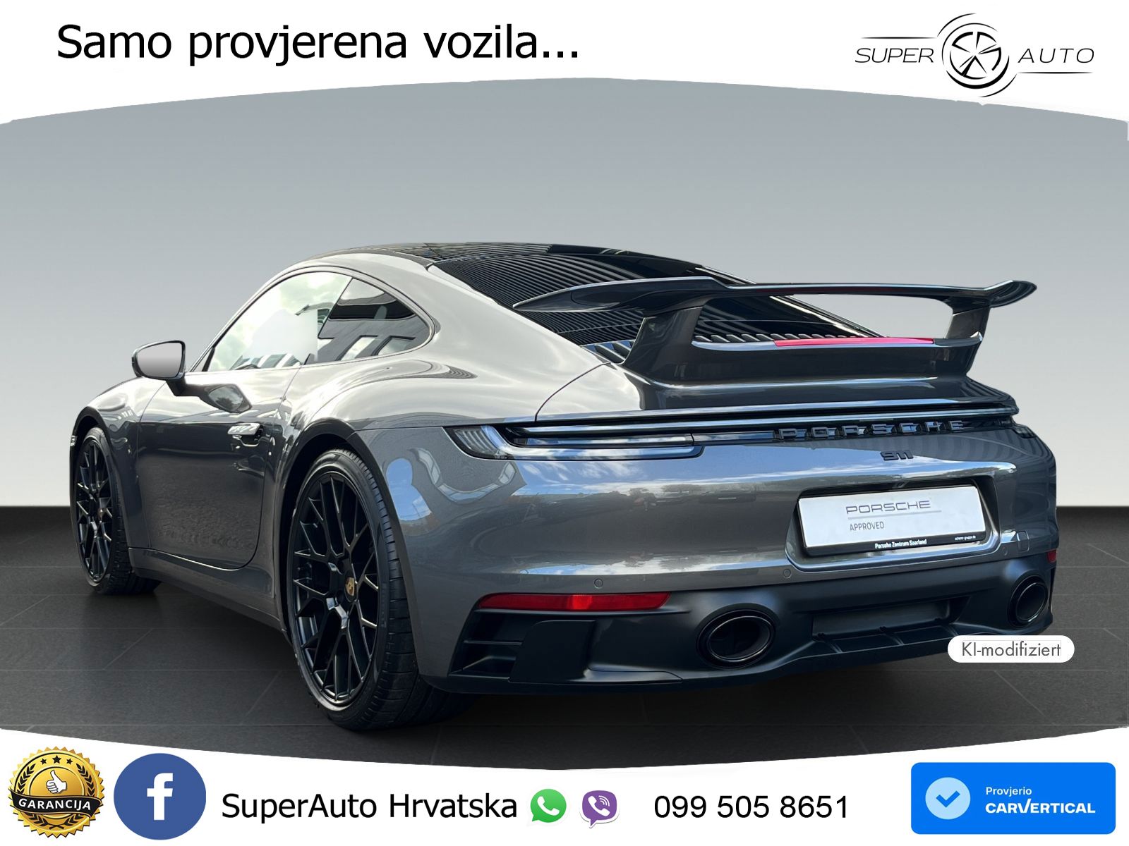 Porsche 911 Carrera GTS 3.0 (480 KS) PDK MATRIX+GR SJED+KAM