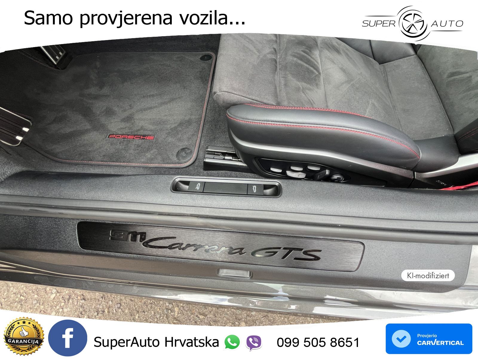 Porsche 911 Carrera GTS 3.0 (480 KS) PDK MATRIX+GR SJED+KAM