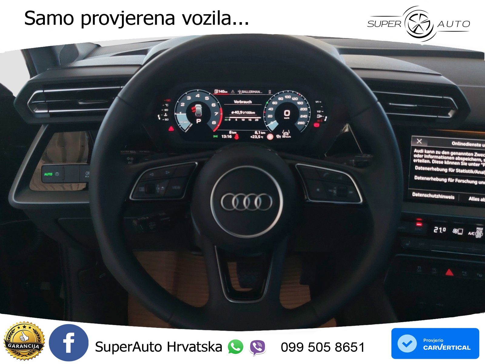 Audi A3 35 TFSI (150 KS) S tronic LED+GR SJED+ACC