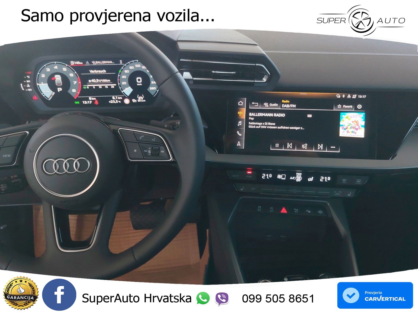Audi A3 35 TFSI (150 KS) S tronic LED+GR SJED+ACC
