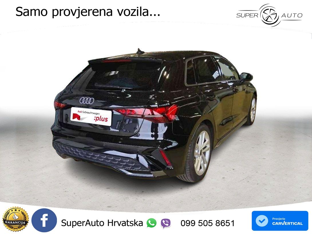 Audi A3 35 TFSI (150 KS) S tronic S line LED+GR SJED+ACC