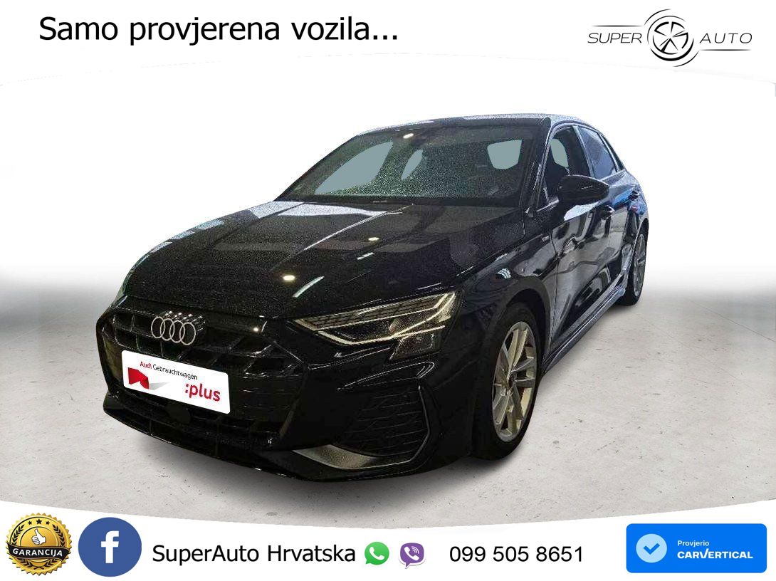 Audi A3 35 TFSI (150 KS) S tronic S line LED+GR SJED+ACC