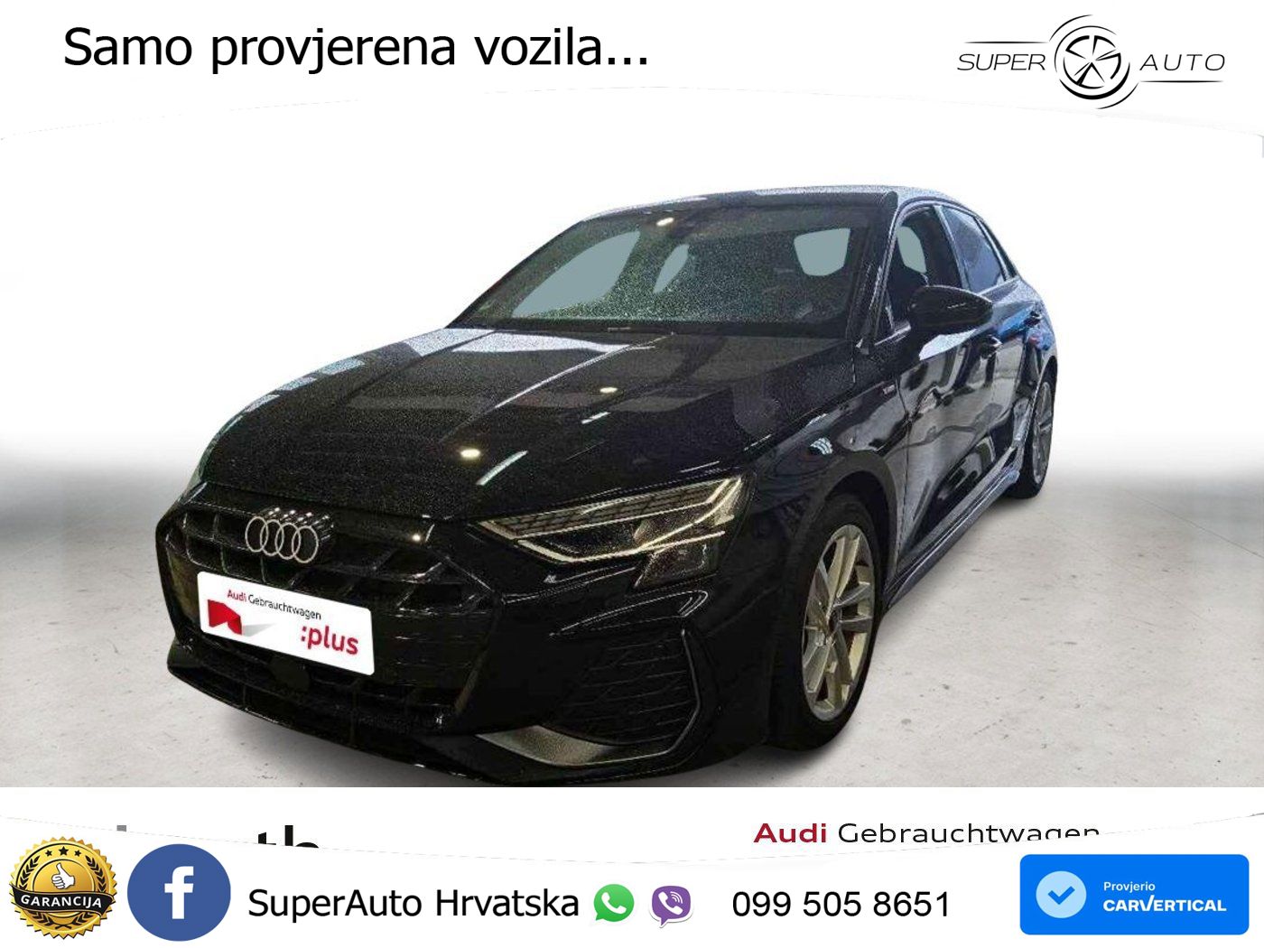Audi A3 35 TFSI (150 KS) S tronic S line LED+GR SJED+ACC