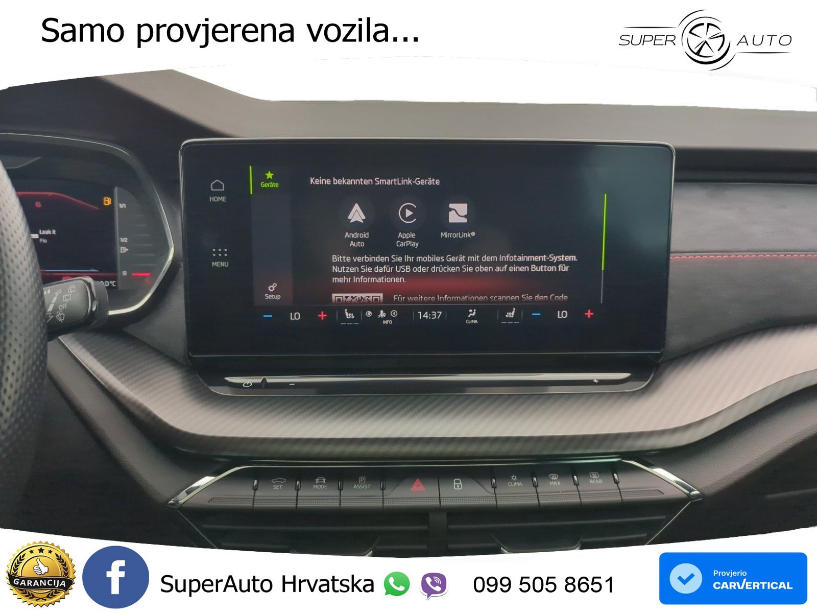 Škoda Octavia Combi RS 2.0 TDI (200 KS) 4x4 DSG LED+GR SJED+ACC