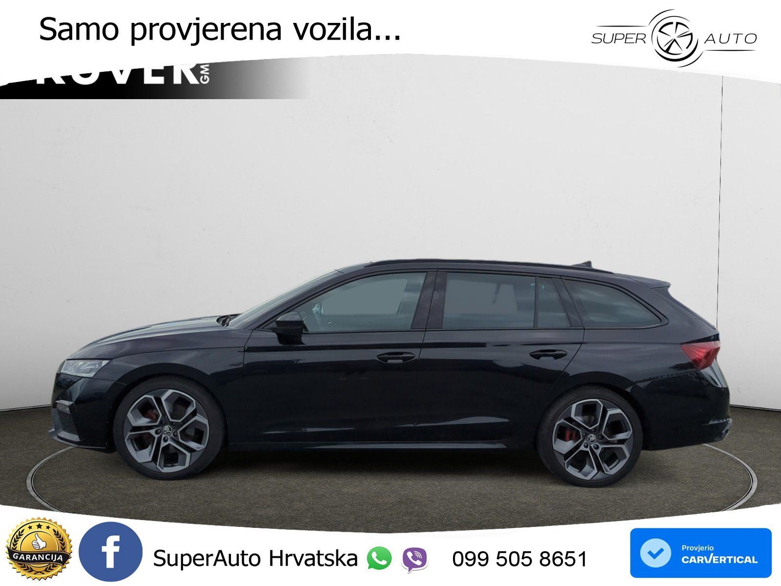 Škoda Octavia Combi RS 2.0 TDI (200 KS) 4x4 DSG LED+GR SJED+ACC