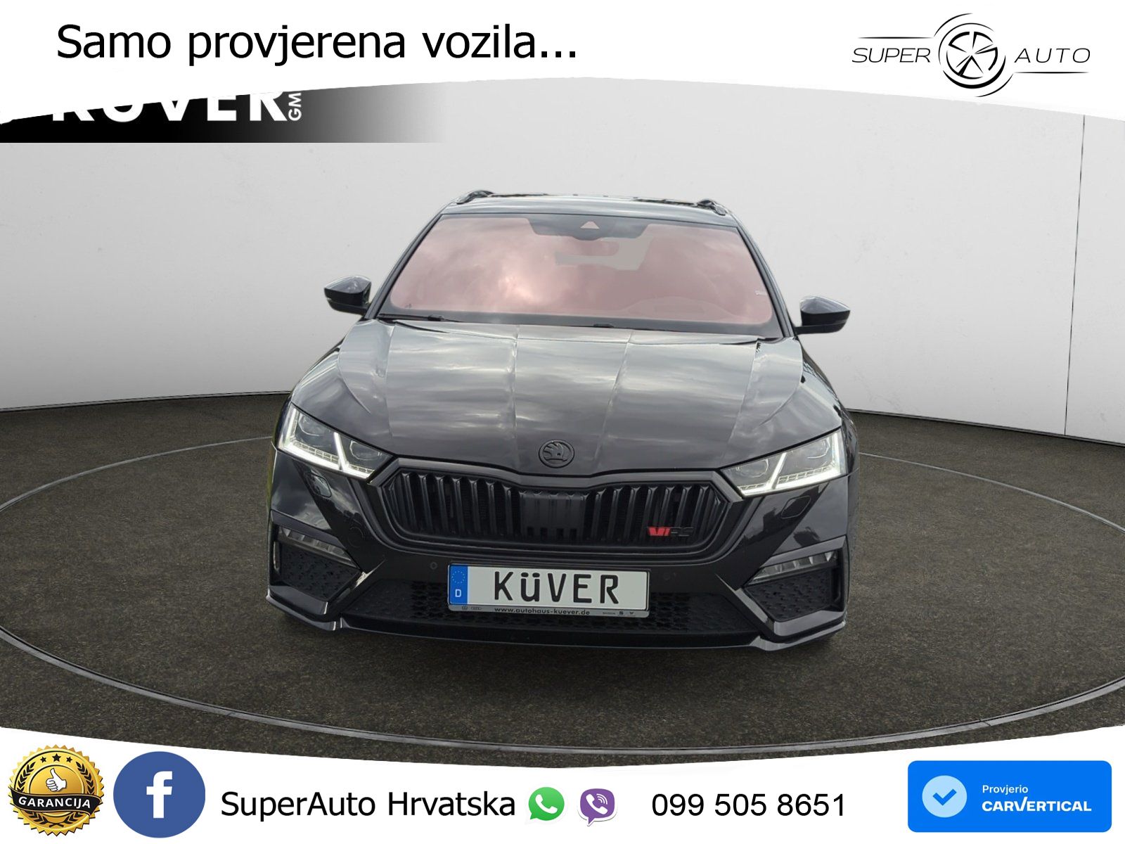 Škoda Octavia Combi RS 2.0 TDI (200 KS) 4x4 DSG LED+GR SJED+ACC