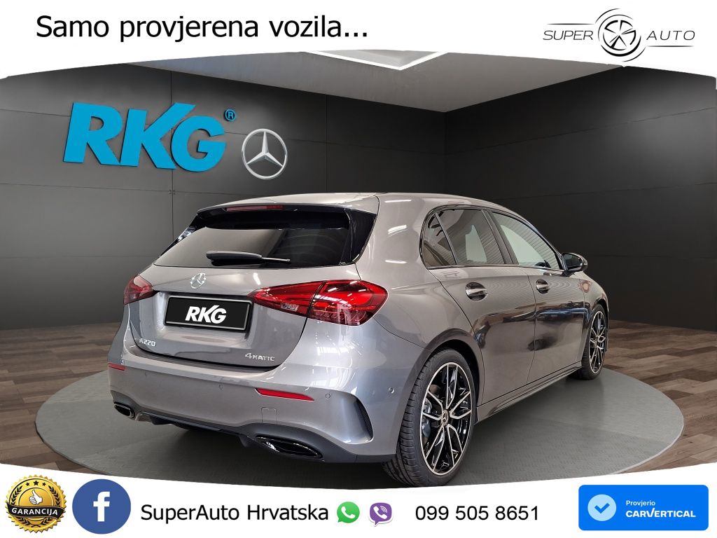 Mercedes-Benz A 220 4MATIC 8G-DCT AMG LED+GR SJED+ACC