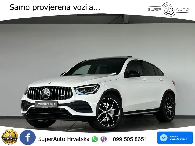 Mercedes GLC Coupe AMG 43 V6 (390 KS) 4MATIC TCT LED+GR SJED+ACC