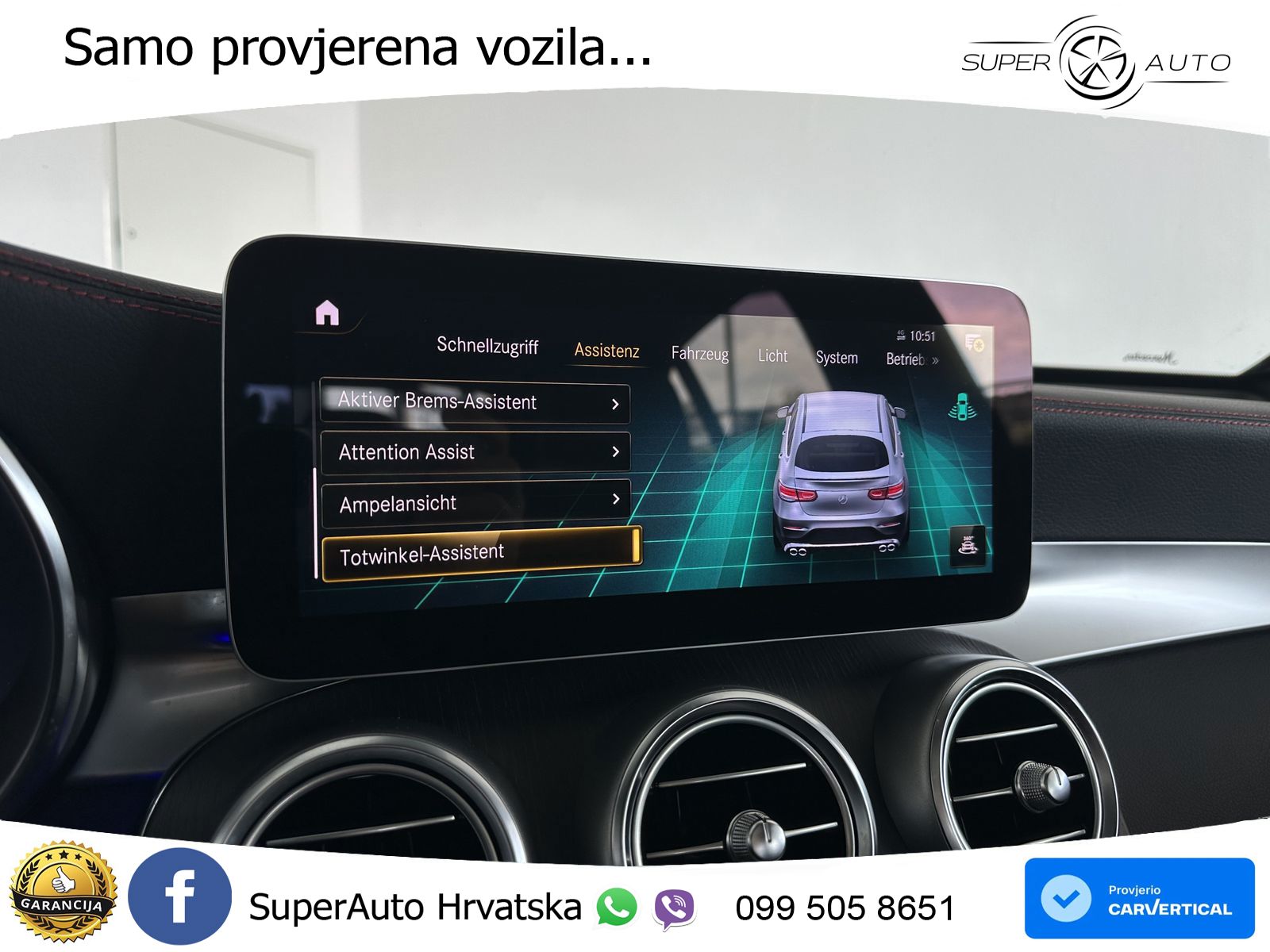 Mercedes GLC Coupe AMG 43 V6 (390 KS) 4MATIC TCT LED+GR SJED+ACC