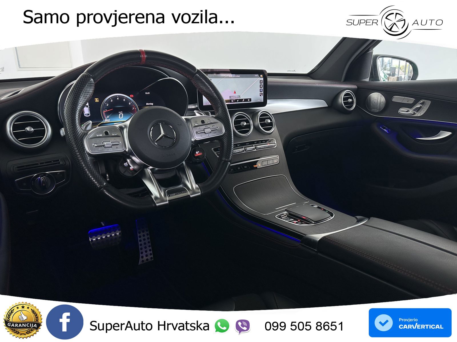 Mercedes GLC Coupe AMG 43 V6 (390 KS) 4MATIC TCT LED+GR SJED+ACC