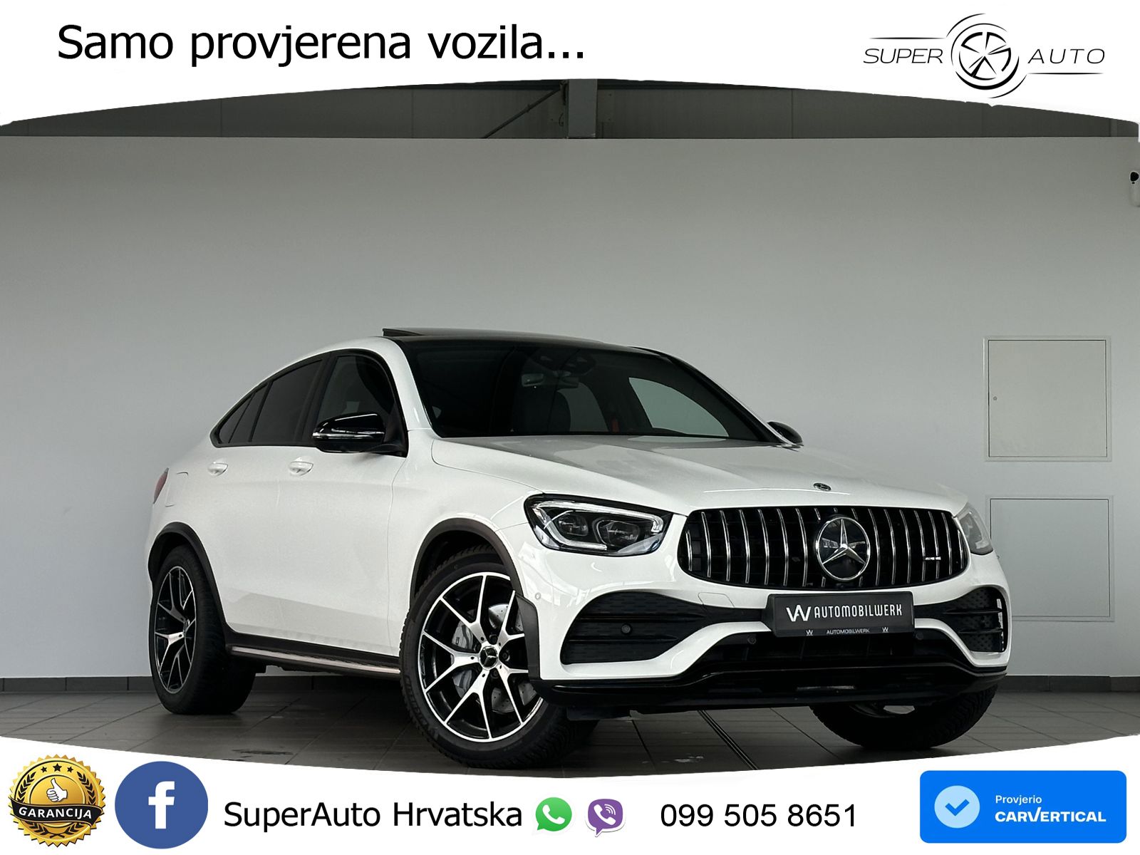 Mercedes GLC Coupe AMG 43 V6 (390 KS) 4MATIC TCT LED+GR SJED+ACC
